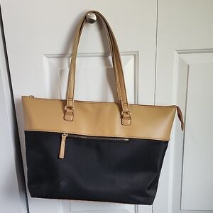 Large Two Tone Tote Bag